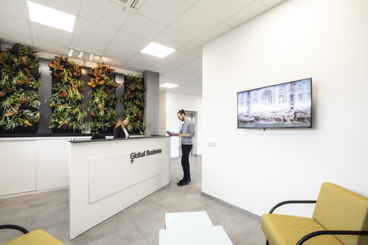 global business recepce