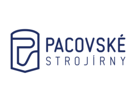 logo pacovské strojírny