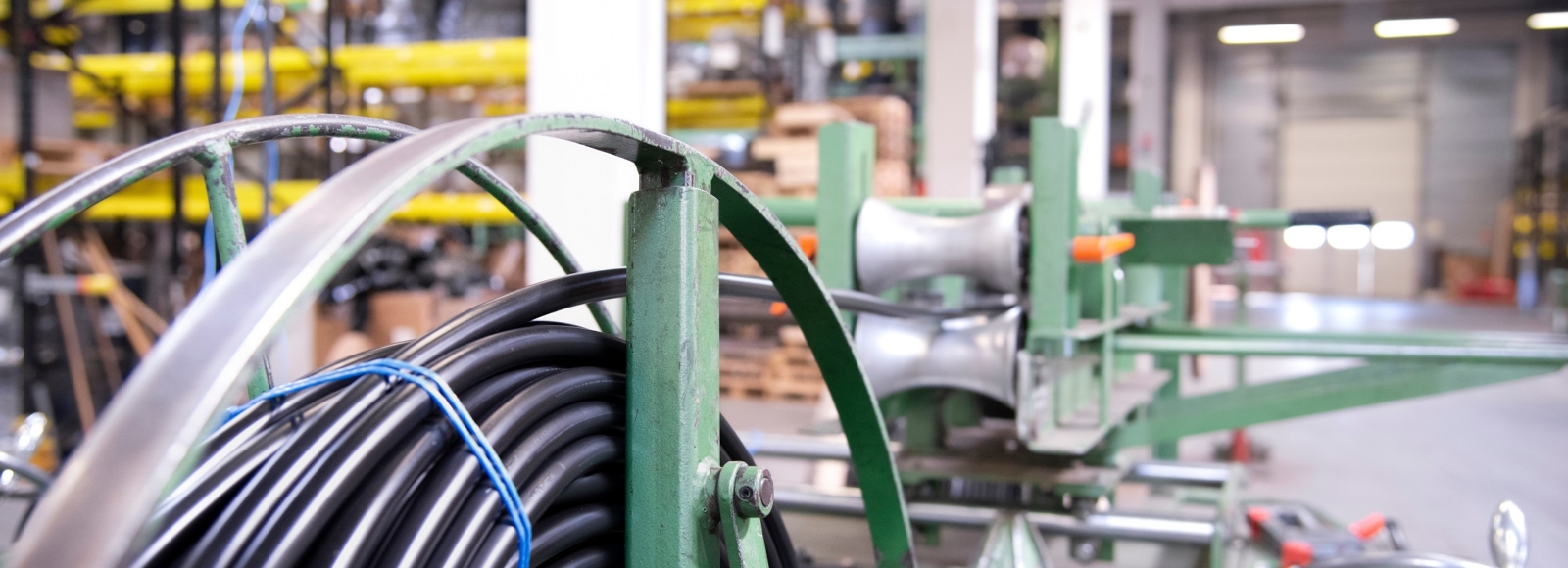 Workshop,Background,Cable,Roll,In,The,Foreground